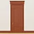 Elegant Author Door: Classic 900h2300 3D model small image 1