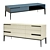 Natuzzi Mondrian Pedestals & Dresser 3D model small image 1