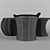 Versatile Rattan Baskets: 3 Designs 3D model small image 2