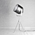 Industrial Metal Tripod Lamp - Manson du Monde 3D model small image 1