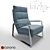 Modern Comfort: Linteloo Kone Chair 3D model small image 1