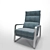 Modern Comfort: Linteloo Kone Chair 3D model small image 2