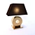 Golden Base Lamp: Elegant and Stylish 3D model small image 1