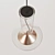 Elegant Glass Whistle Pendant 3D model small image 2