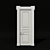 Custom Classic Door, 900x2700mm 3D model small image 1