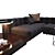 Luxury Minotti Freeman Sofa 3D model small image 3