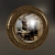 Golden Round Classic Mirror 3D model small image 1