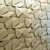 Origami-inspired 3D Wall Panel 3D model small image 1