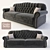 Luxurious Royal Costa Bella Sofa 3D model small image 1