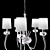 LOEWE CHROME Pendant Light 3D model small image 2