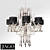 Elegant Jago NCS013 A Chandelier 3D model small image 1