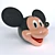 Mickey Mouse Piggy Bank - Authentic Design & Textures 3D model small image 1