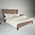 Taranko Meble Milano Bed & Nightstand 3D model small image 2