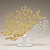 Golden Tree of Life Fireplace Screen 3D model small image 3