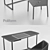 Poliform Concorde Desk Set 3D model small image 3