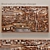 Chicago Cityscape Wood Wall Art 3D model small image 1