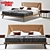 Luxury Italian Bed: Cattelan Amadeus 3D model small image 1