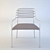 Résille Chair: Dual-Purpose Design by Philippe Nigro 3D model small image 2