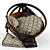 Soothing Cradle Rocking Chair 3D model small image 1