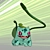  Kanto Bulbasaur: The Evolving Pokemon 3D model small image 1