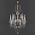 Antique English Chandelier: Clumber Park 1780 3D model small image 1