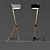 Modern Wooden Reading Lamp 3D model small image 1