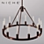 Spark 24: Modern Elegance Chandelier 3D model small image 2