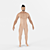 Virtual 35-year-old Man Model 3D model small image 1