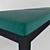 Bridge-Inspired Ottoman: Homemotions 3D model small image 2