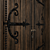 Authentic Medieval Door 3D model small image 2