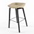 HAY AAS33 Upholstered Stool 3D model small image 2