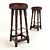 Elegant Bar Chair: Compact Design 3D model small image 1