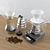 Hario V60 Coffee Brewing Set 3D model small image 2