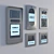 Comelit Entry Intercom Set 3D model small image 1