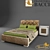 Dreamy Ebanisteria Bacci Bed Set 3D model small image 2