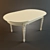 Classic Style Table VERONA mobili 3D model small image 1