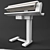 Sleek Miele Display Shelf 3D model small image 2