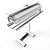 Sleek Miele Display Shelf 3D model small image 3