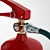 Fire Safety Combo: Extinguishers, Cabinet 3D model small image 3