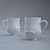 Muse Reversible Mug Set 3D model small image 1