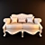 Luxury Comfort: CAVIO Sofa 3D model small image 1