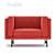 BlueDot Armchair Sofa & Table 3D model small image 2