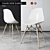 Vitra DSW Eames Side Chair: Stylish and Functional 3D model small image 1