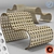 Plywood Lounge Chair 3D model small image 1