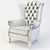 Costa Bella Lord Chair- Luxurious and Stylish 3D model small image 3