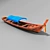 Title: Southeast Asian Longtail Boat 3D model small image 3