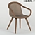 Elegant Ginevra Chairs - Timeless Beauty 3D model small image 1