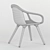 Elegant Ginevra Chairs - Timeless Beauty 3D model small image 3