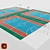 Basketball Court: 15x28m 3D model small image 1