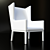Elegant Classic Armchair 3D model small image 3